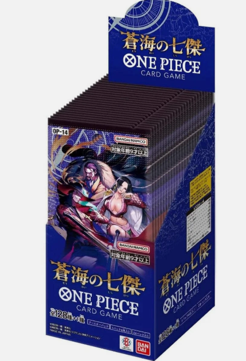 The Azure Sea's Seven Booster Box OP14 - Caja Sellada - One Piece TCG