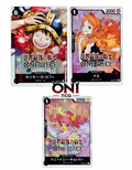 3 Promo Stickers The World's Strongest Warriors One Piece Card Game